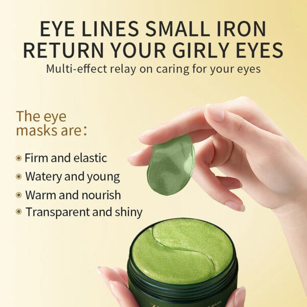 Golden Avocado Eye Mask: Banish Dark Circles, Wrinkles - Image 3