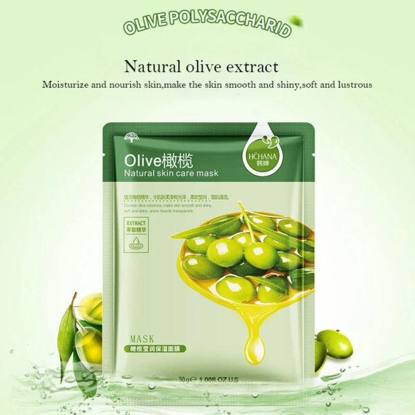 Natural Plant Facial Masks Moisturizing, Oil Control, Anti-Aging - Image 4